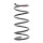 Suspension Spring set front axle Ø 158 mm KYB for e.g. CITROËN BERLINGO