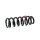 Suspension Spring set front axle coil spring Ø 148 mm KYB for TOYOTA LAND