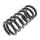 Suspension Spring set front axle Ø 138 mm KYB for e.g. FORD TRANSIT