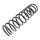 Suspension Spring set front axle coil spring Ø 142 mm KYB for e.g. MB G-KLASSE