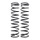 Suspension Spring set front axle Ø 140 mm KYB for various vehicles