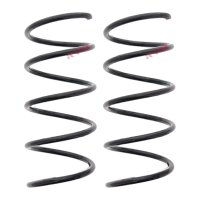 Fahrwerksfedern-Set Vorderachse Schraubenfeder Ø...