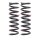 Suspension Spring set front axle coil spring Ø 110 mm KYB for e.g. MB C-KLASSE