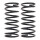Suspension Spring set front axle Ø 147 mm KYB for e.g. SKODA FELICIA
