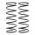 Suspension Spring set front axle Ø 145 mm KYB for BMW 3 Series and others