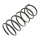 Suspension Spring set front axle Ø 153 mm KYB for e.g. CITROËN XSARA