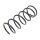 Suspension Spring set front axle coil spring Ø 145 mm KYB for HONDA HR-V