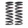 Suspension Spring set front axle coil spring Ø 120 mm KYB for KIA SPORTAGE