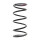 Suspension Spring set front axle coil spring Ø 154 mm KYB suitable for KIA