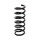 Suspension Spring set front axle coil spring Ø 120 mm KYB for LADA NIVA