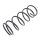 Suspension Spring set front axle Ø 143 mm KYB for e.g. NISSAN SUNNY