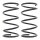 Suspension Spring set front axle Ø 173 mm KYB for e.g. NISSAN SERENA