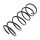 Suspension Spring set front axle Ø 151 mm KYB for e.g. TOYOTA AVENSIS