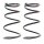 Suspension Spring set front axle coil spring Ø 183 mm KYB for TOYOTA AVENSIS