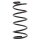 Suspension Spring set front axle coil spring Ø 156 mm KYB for SUZUKI GRAND