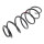 Suspension Spring set front axle coil spring KYB suitable for CITROËN C3