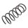 Suspension Spring set front axle coil spring KYB suitable for HYUNDAI i10