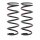Suspension Spring set front axle coil spring KYB IAM-Expertise for LEXUS IS