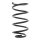 Suspension Spring set front axle coil spring KYB suitable for e.g. MAZDA 3