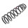 Suspension Spring set front axle coil spring KYB suitable for e.g. MAZDA 6