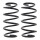 Suspension Spring set front axle coil spring KYB for NISSAN X-TRAIL