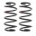 Suspension Spring set front axle coil spring KYB for NISSAN X-TRAIL