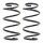 Suspension Spring set front axle coil spring KYB for NISSAN X-TRAIL