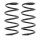 Suspension Spring set front axle coil spring KYB for e.g. RENAULT KANGOO