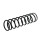 Suspension Spring set front axle coil spring KYB for e.g. FIAT PANDA
