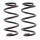 Suspension Spring set front axle coil spring KYB suitable for e.g. AUDI A5