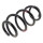 Suspension Spring set front axle coil spring KYB suitable for e.g. AUDI A5