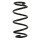 Suspension Spring set front axle coil spring KYB suitable for e.g. AUDI A4