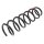 Suspension Spring set front axle KYB suitable for BMW 5 Series and others
