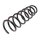 Suspension Spring set front axle coil spring KYB IAM-Expertise for BMW 5 Series