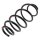 Suspension Spring set front axle Ø 170 mm KYB for CHEVROLET ORLANDO