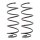 Suspension Spring set front axle coil spring Ø 150 mm KYB for e.g. CITROËN C4
