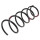 Suspension Spring set front axle coil spring KYB suitable for DACIA DUSTER