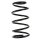 Suspension Spring set front axle coil spring KYB suitable for FORD FOCUS
