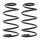 Suspension Spring set front axle coil spring KYB suitable for FORD GRAND