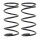 Suspension Spring set front axle coil spring KYB suitable for HONDA FR-V