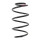 Suspension Spring set front axle coil spring Ø 165 mm KYB for e.g. HYUNDAI i40