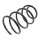 Fahrwerksfedern-Set Vorderachse Schraubenfeder Ø 177 mm KYB für u.a. KIA CEED