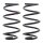 Suspension Spring set front axle coil spring Ø 163 mm KYB for KIA SORENTO