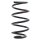 Suspension Spring set front axle coil spring Ø 163 mm KYB for KIA SORENTO