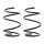 Suspension Spring set front axle coil spring KYB for MINI Convertible