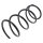 Suspension Spring set front axle coil spring KYB for e.g. MITSUBISHI LANCER