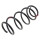 Suspension Spring set front axle coil spring KYB for e.g. VW SCIROCCO
