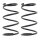 Suspension Spring set front axle coil spring KYB for SUBARU FORESTER