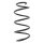 Suspension Spring set front axle coil spring KYB for e.g. VOLVO V60