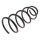 Suspension Spring set front axle coil spring KYB for e.g. CITROËN JUMPY